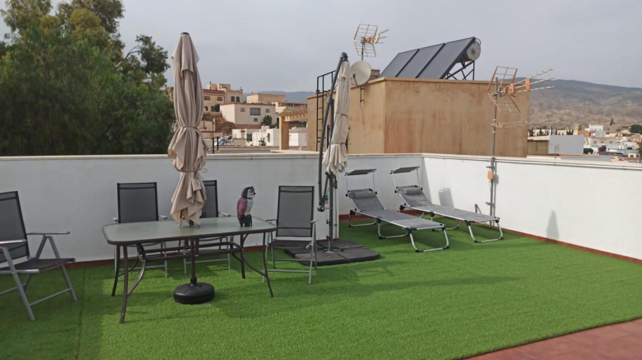Casa Rural Con Chimenea, Barbacoa, Terraza Y Solarium Villa Illar Eksteriør billede