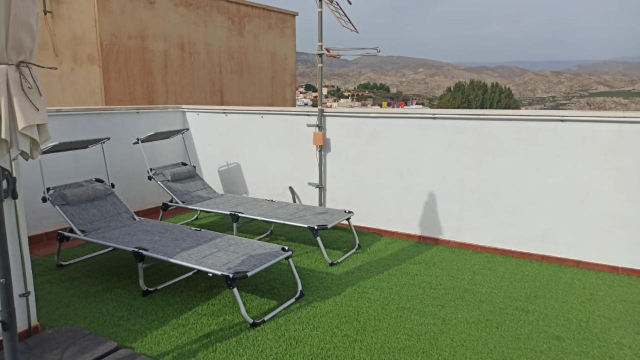 Casa Rural Con Chimenea, Barbacoa, Terraza Y Solarium Villa Illar Eksteriør billede
